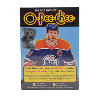 compare product 2024/25 Upper Deck O-Pee-Chee Hockey Blaster Box