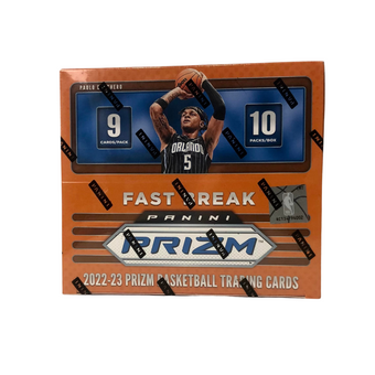 compare product 2022-23 Panini Fast Break Prizm Basketball Hobby Box