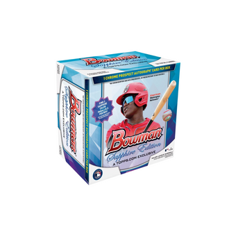 compare product 2023 Bowman Baseball Sapphire Edition Box