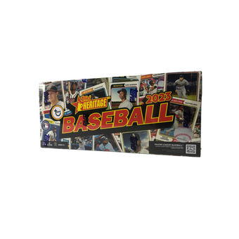compare product 2023 Topps Heritage Baseball Hobby 12 Box Case