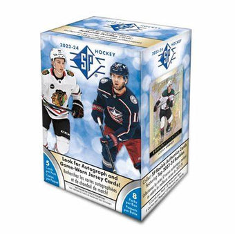 compare product 2023-24 Upper Deck SP Hockey Blaster 20 Box Case