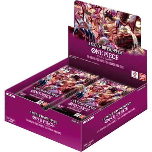 One Piece Card Game OP-11 A Fist of Divine Speed Booster Box