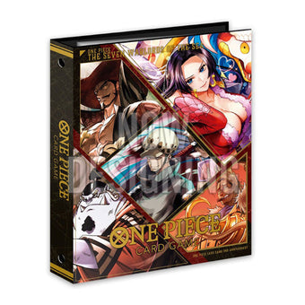 compare product One Piece Card Game 9-Pocket Binder Set Seven Warlords of the Sea