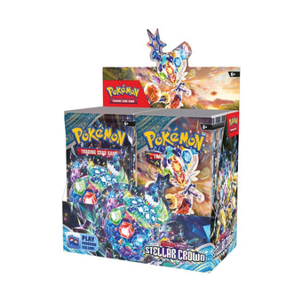 compare product Pokemon Scarlet & Violet Stellar Crown Booster Box