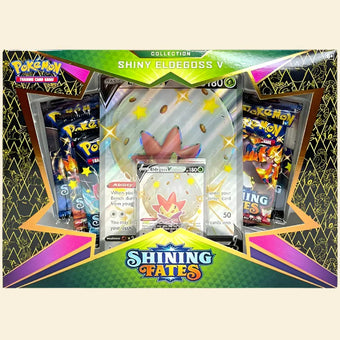 compare product SWSH Shining Fates Shiny Eldegoss V Collection
