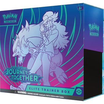 compare product Pokemon Scarlet & Violet Journey Together Elite Trainer 10 Box Case