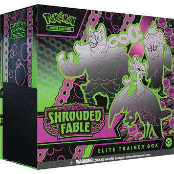 compare product Pokemon Scarlet & Violet Shrouded Fable Elite Trainer 10 Box Case