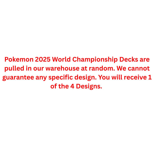 Pokemon 2025 World Championship Deck