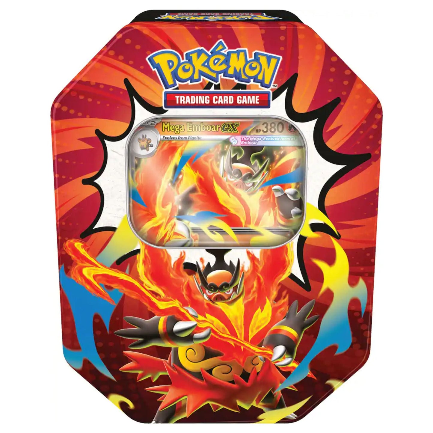 Pokemon Mega Evolution Ascended Heroes Tin (Presell)
