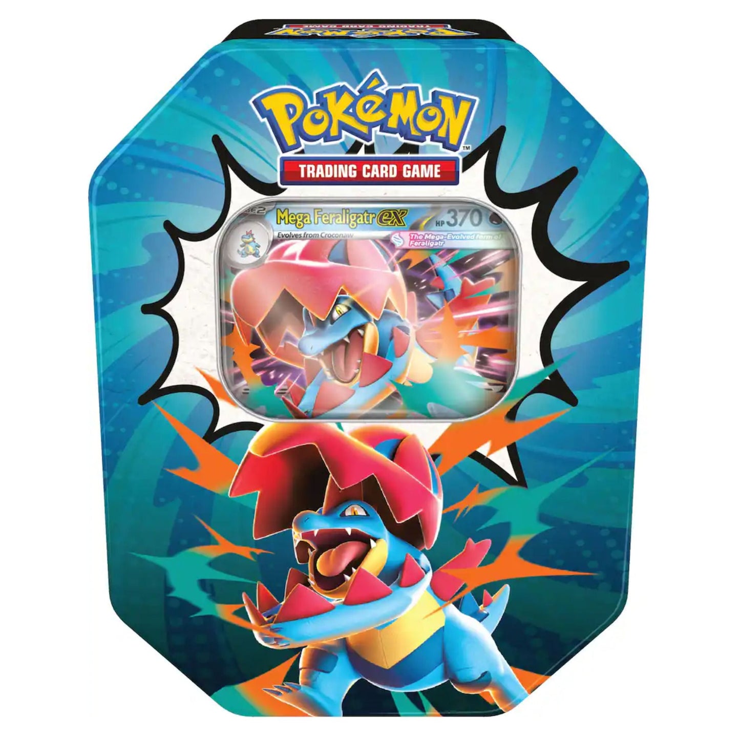 Pokemon Mega Evolution Ascended Heroes Tin (Presell)