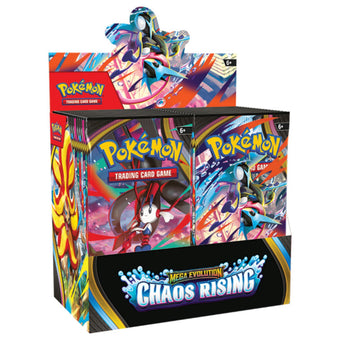 compare product Pokemon Mega Evolution Chaos Rising Booster Box