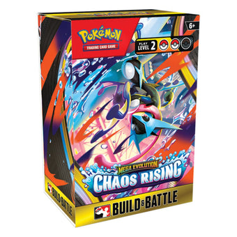 compare product Pokemon Mega Evolution Chaos Rising Build & Battle Box
