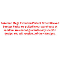 Pokemon Mega Evolution Perfect Order Sleeved Booster Pack