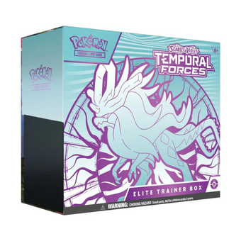 compare product Pokemon Scarlet & Violet Temporal Forces Elite Trainer 10 Box Case