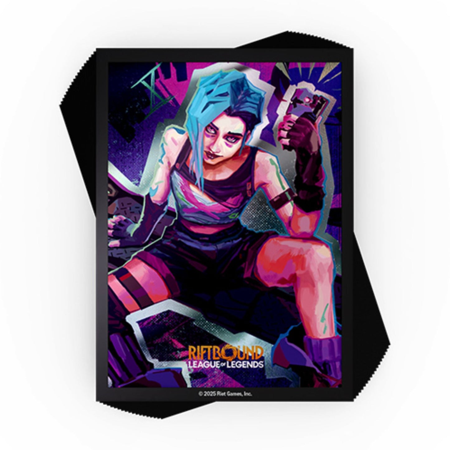 Riftbound Origins Jinx Deck Protector Card Sleeves