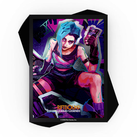 Riftbound Origins Jinx Deck Protector Card Sleeves