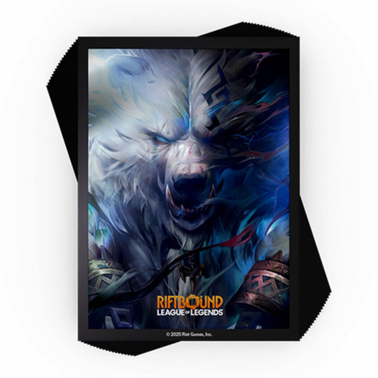 Riftbound Origins Volibear Deck Protector Card Sleeves