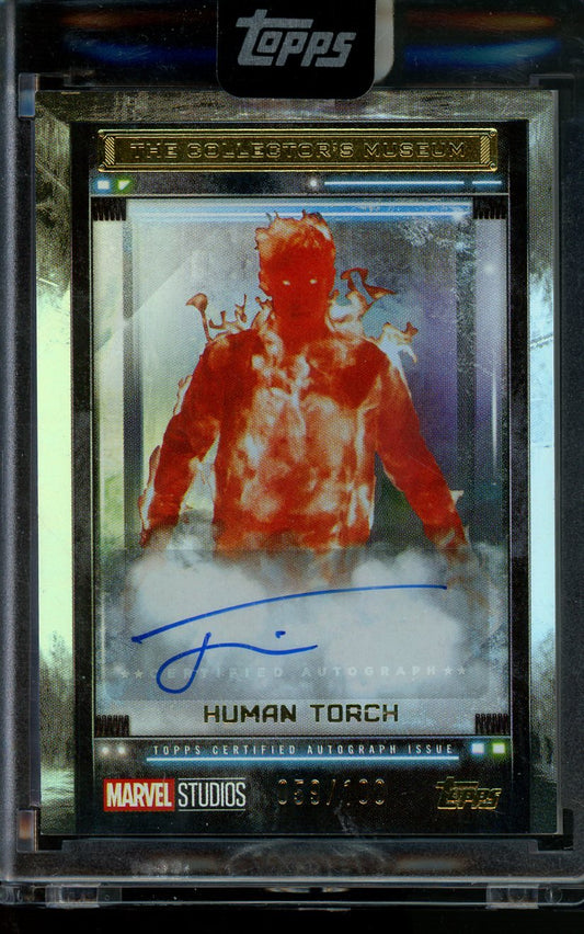 2025 Topps Marvel Joseph Quinn / Human Torch Autograph Refractor /100