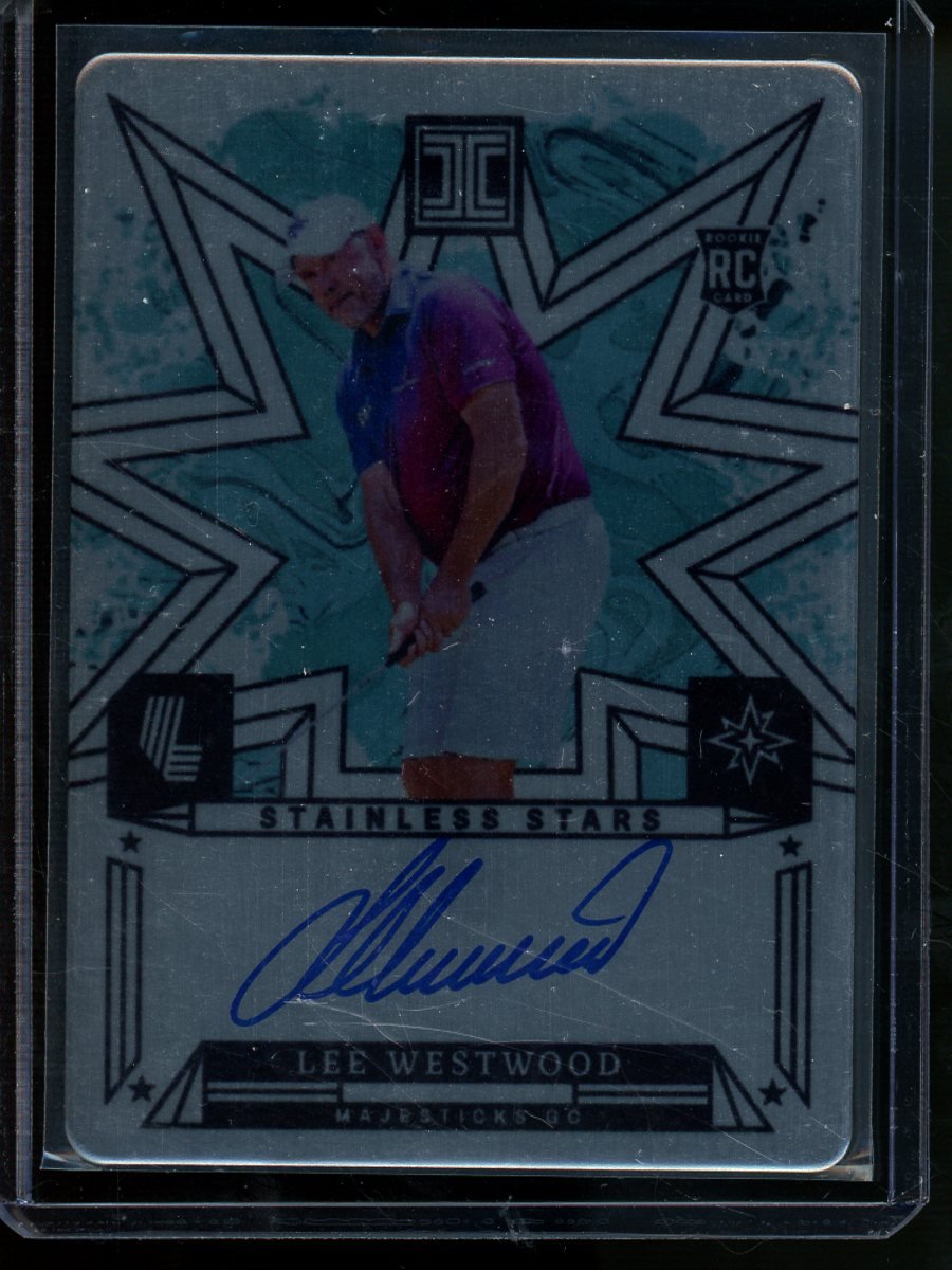 2025 Panini Impeccable Lee Westwood Stainless Stars Rookie Autograph /35