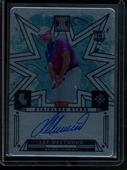 2025 Panini Impeccable Lee Westwood Stainless Stars Rookie Autograph /35