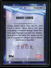 2025 Topps Chrome Darcy Lewis Red Refractor /5 Thor