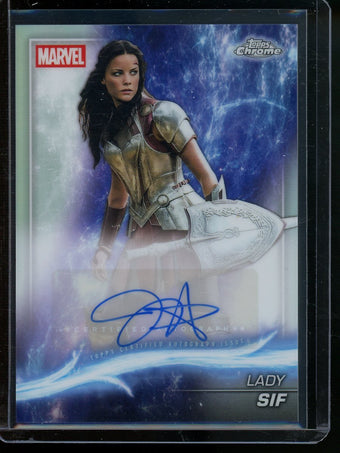 compare product 2025 Topps Chrome Lady Sif Refractor Autograph Thor