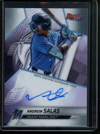 2025 Bowmans Best Andrew Salas Autograph Marlins