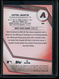 2025 Bowmans Best Ketel Marte Gold /50 Diamondbacks