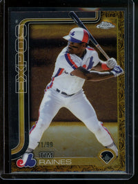 2025 Topps Gilded Tim Raines Refractor /99 Expos