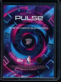2026 Topps Finest Shai Gilgeous-Alexander Pulse Case Hit Thunder