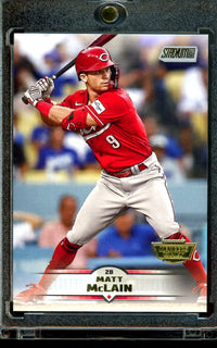 2025 Topps Stadium Club Matt McLain Memebers Only Stamp SSP Reds