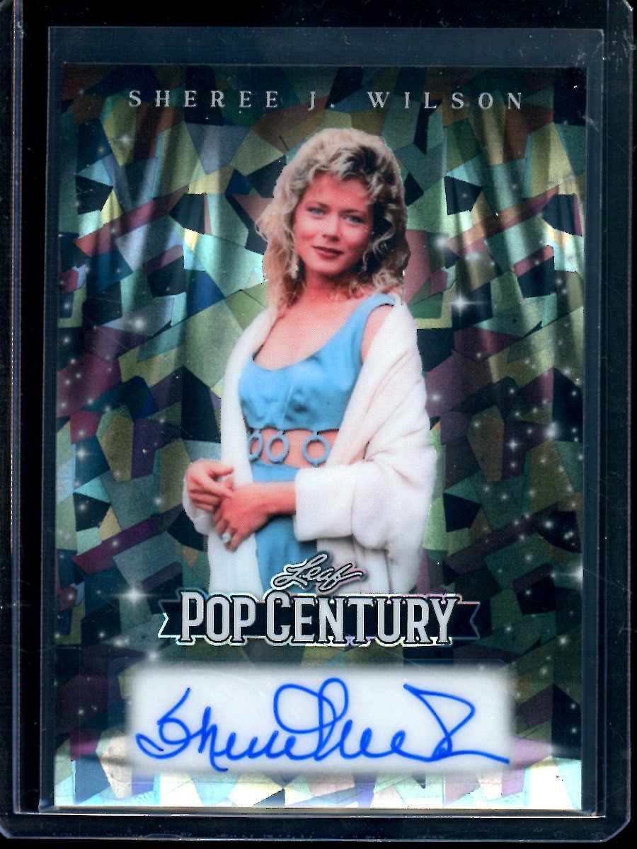 2026 Leaf Pop Century Shree J. Wilson Autograph /25 Wakler, Texas Ranger
