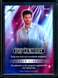 2026 Leaf Pop Century Andrew Garfield Autograph /25
