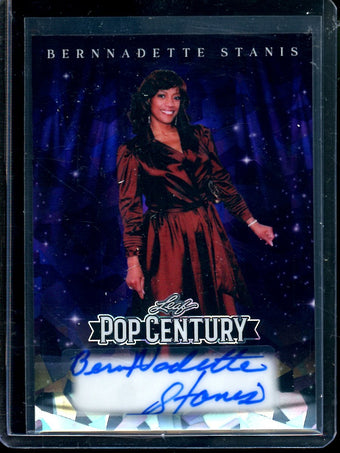 compare product 2026 Leaf Pop Century Bernnadette Stanis Autograph /7
