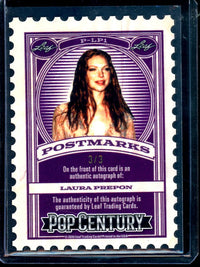 2026 Leaf Pop Century Laura Prepon Postmarks Autograph /3 70's Show