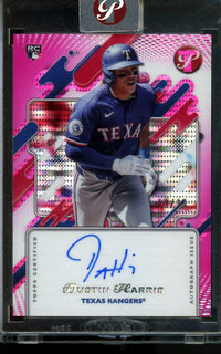 2025 Topps Pristine Dustin Harris Rookie Autograph /15 Rangers