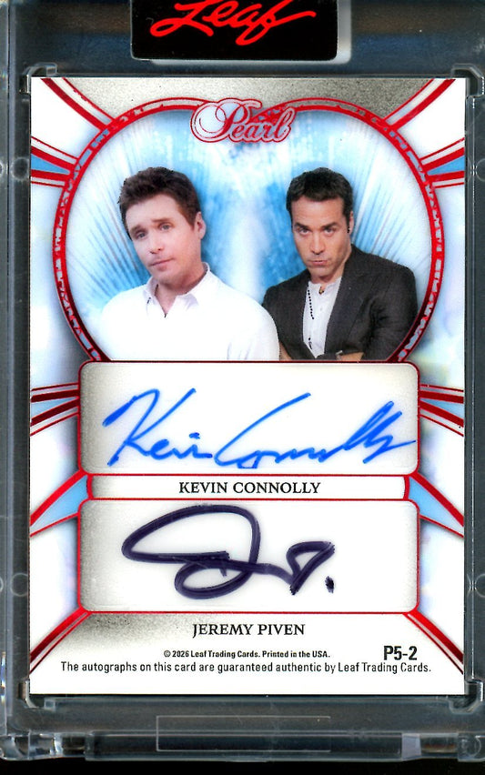 2026 Leaf Pop Century Grenier / Ferrara / Dillon / Connolly / Piven Autographs /2 Entourage