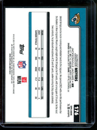 2025 Topps Chrome Jakobi Meyers Orange Refractor /25 Jaguars