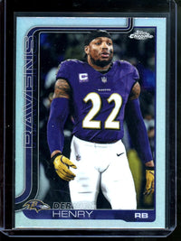 2025 Topps Chrome Derrick Henry Image Variation Refractor
