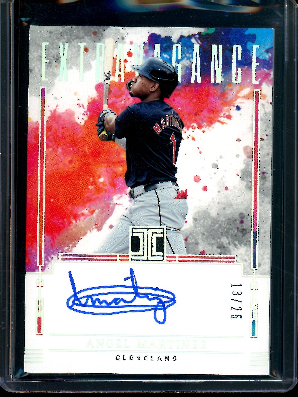 2025 Panini Impeccable Angel Martinez Extravagance Autograph /25 Guardians
