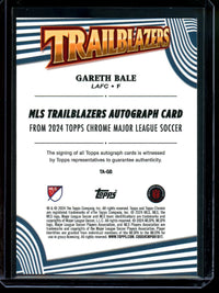 2024 Topps Chrome Gareth Bale Trailblazers Autograph Gold /50 LA