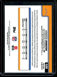 2025 Topps Chrome Quentin Johnston Black Refractor /10 Chargers