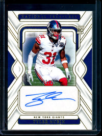 2024 Panini National Treasures Tyler Nubin Rookie Autograph /35 Giants