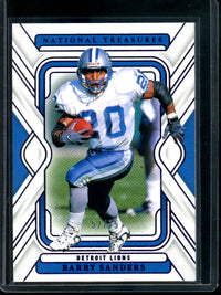 2024 Panini National Treasures Barry Sanders /75 Lions