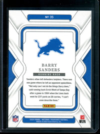 2024 Panini National Treasures Barry Sanders /75 Lions
