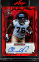 2025 Leaf Metal Orlando Pace Red Autograph Encased /13 Rams