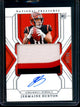2024 Panini National Treasures Jermaine Burton Rookie Patch Autograph /99 Bengals