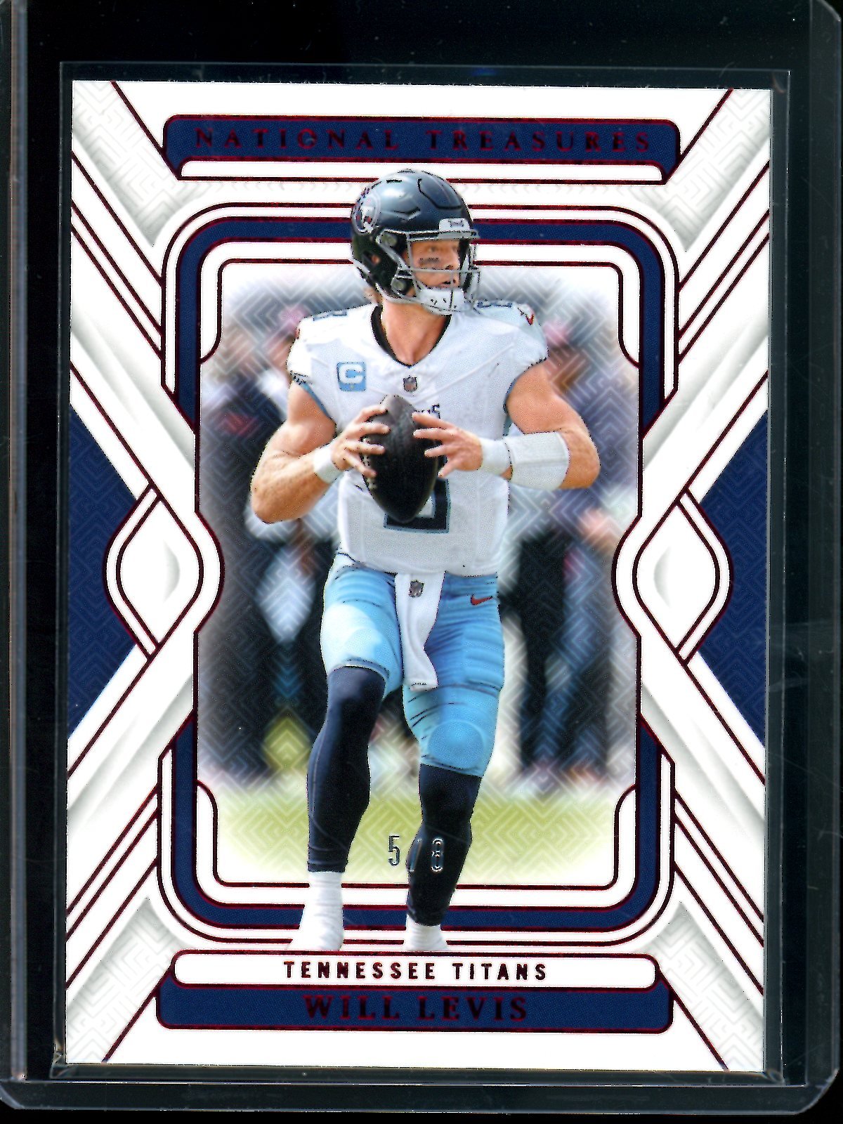 2024 Panini National Treasures Will Levis /8 Titans