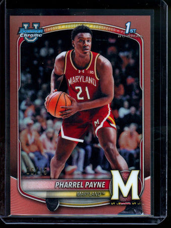 compare product 2025 Bowman U Chrome Pharrel Payne 1st Bowman /15 Maryland