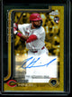 2025 Topps Gilded Rece Hinds Rookie Autograph /75 Reds